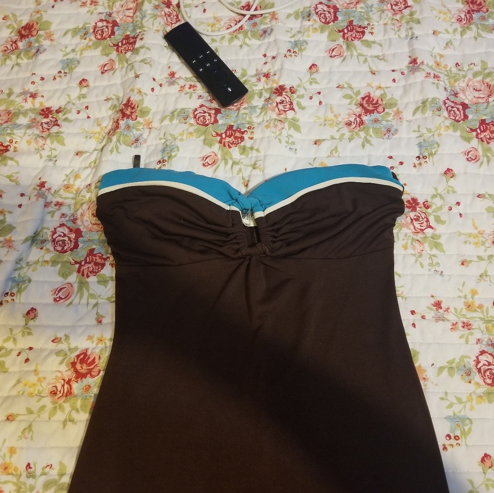 Strapless dress
